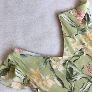 Vintage Hawaiian Kauaiana Dress Size L Petite